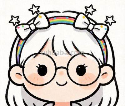 可爱头像｜简笔画少女 - 今日头条