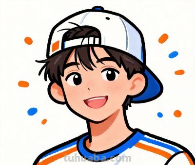 可爱头像｜简笔画少男 - 图画吧TUHUABA