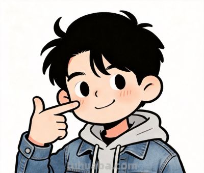 可爱头像｜简笔画少男 - 图画吧TUHUABA