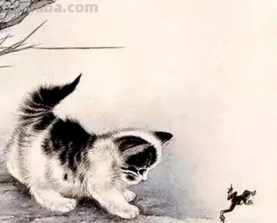 这组小猫咪，画得太可爱了！ - 图画吧TUHUABA