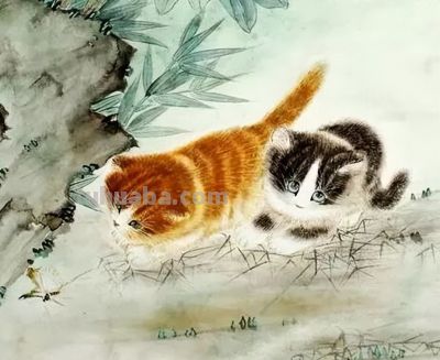 这组小猫咪，画得太可爱了！ - 图画吧TUHUABA