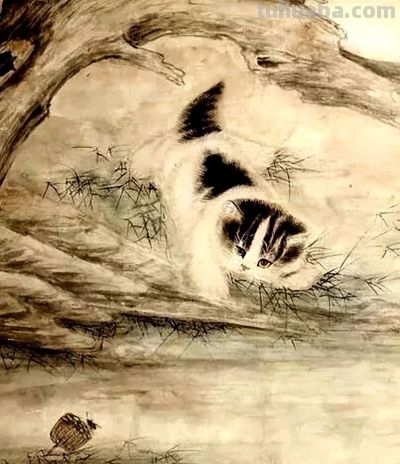 这组小猫咪，画得太可爱了！ - 图画吧TUHUABA
