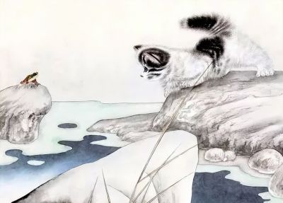 这组小猫咪，画得太可爱了！ - 图画吧TUHUABA