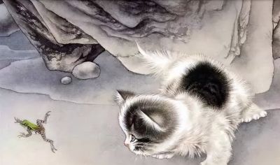 这组小猫咪，画得太可爱了！ - 图画吧TUHUABA
