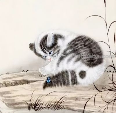 这组小猫咪，画得太可爱了！ - 图画吧TUHUABA