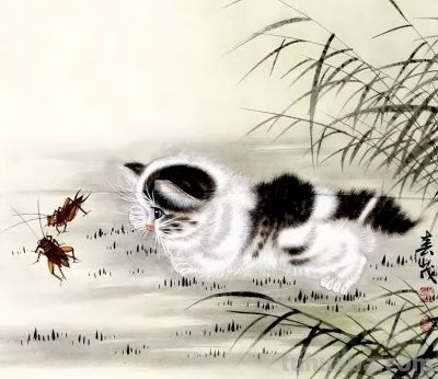 这组小猫咪，画得太可爱了！ - 图画吧TUHUABA