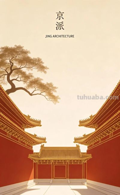 中国建筑简笔插画 - 今日头条 中国建筑简笔插画 - 图画吧TUHUABA