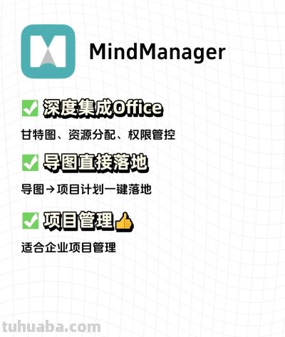 盘点简单好用的思维导图软件，提升学习办公效率 - 图画吧TUHUABA