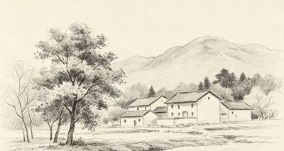 豆包风景素描全套指令（纯文本版，中老年专用、直接复制） - 今日头条