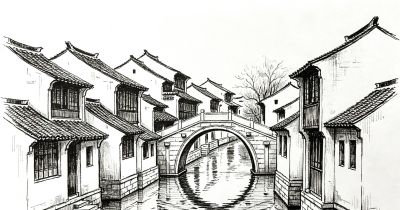 豆包风景素描全套指令（纯文本版，中老年专用、直接复制） - 图画吧TUHUABA
