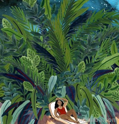 纽约画家“穿越术”：水彩不只能写意，还能复刻你记忆里海风温度 - 图画吧TUHUABA