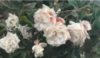 美国写实风景画家Kyle Ma油画花卉赏 - 图画吧TUHUABA