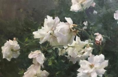 美国写实风景画家Kyle Ma油画花卉赏 - 图画吧TUHUABA