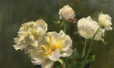 美国写实风景画家Kyle Ma油画花卉赏 - 图画吧TUHUABA