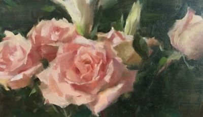 美国写实风景画家Kyle Ma油画花卉赏 - 图画吧TUHUABA