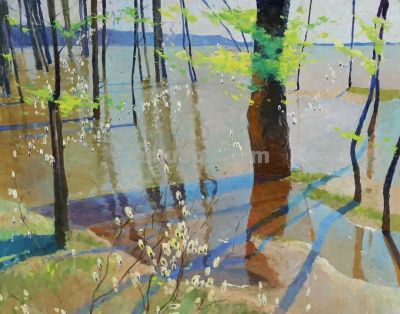 18幅 列宾美院教师Artem Tikhonov风景写生 - 图画吧TUHUABA