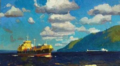 18幅 列宾美院教师Artem Tikhonov风景写生 - 图画吧TUHUABA