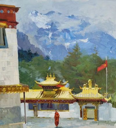 18幅 列宾美院教师Artem Tikhonov风景写生 - 图画吧TUHUABA