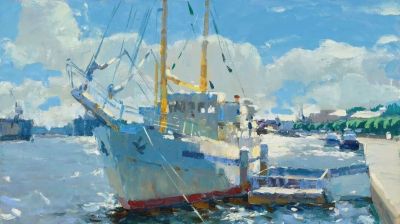 18幅 列宾美院教师Artem Tikhonov风景写生 - 图画吧TUHUABA