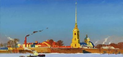 18幅 列宾美院教师Artem Tikhonov风景写生 - 图画吧TUHUABA