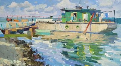 18幅 列宾美院教师Artem Tikhonov风景写生 - 图画吧TUHUABA