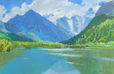 18幅 列宾美院教师Artem Tikhonov风景写生 - 图画吧TUHUABA