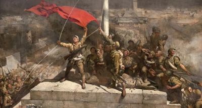 七幅南京解放的油画，你最喜欢哪一幅？ - 今日头条