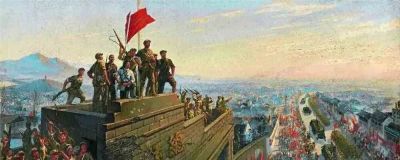 七幅南京解放的油画，你最喜欢哪一幅？ - 图画吧TUHUABA