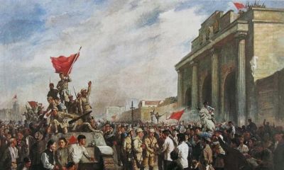 七幅南京解放的油画，你最喜欢哪一幅？ - 图画吧TUHUABA