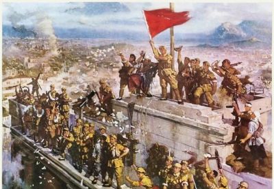七幅南京解放的油画，你最喜欢哪一幅？ - 图画吧TUHUABA