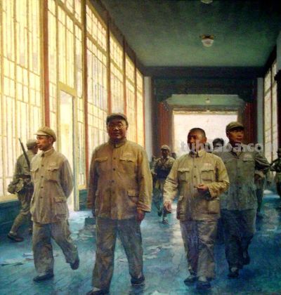 七幅南京解放的油画，你最喜欢哪一幅？ - 图画吧TUHUABA