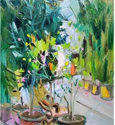 魏德君 油画丨肌理间藏着不经意的笔触痕迹，彰显艺术最动人的真诚 - 今日头条