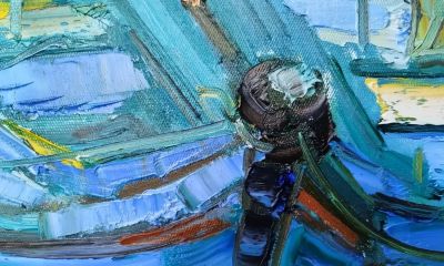 魏德君 油画丨肌理间藏着不经意的笔触痕迹，彰显艺术最动人的真诚 - 图画吧TUHUABA