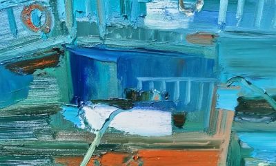 魏德君 油画丨肌理间藏着不经意的笔触痕迹，彰显艺术最动人的真诚 - 图画吧TUHUABA