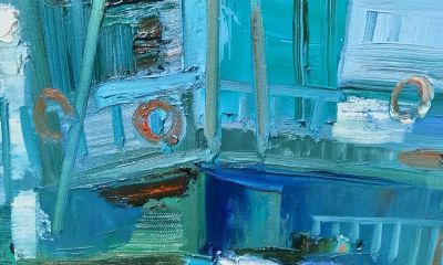 魏德君 油画丨肌理间藏着不经意的笔触痕迹，彰显艺术最动人的真诚 - 图画吧TUHUABA