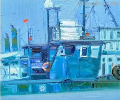 魏德君 油画丨肌理间藏着不经意的笔触痕迹，彰显艺术最动人的真诚 - 图画吧TUHUABA