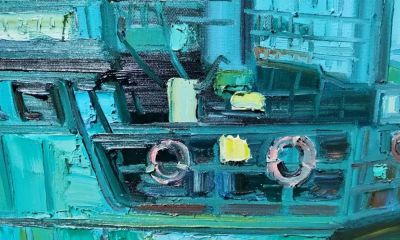 魏德君 油画丨肌理间藏着不经意的笔触痕迹，彰显艺术最动人的真诚 - 图画吧TUHUABA