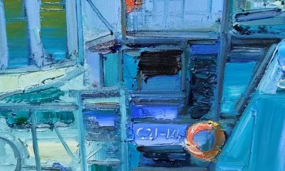 魏德君 油画丨肌理间藏着不经意的笔触痕迹，彰显艺术最动人的真诚 - 图画吧TUHUABA