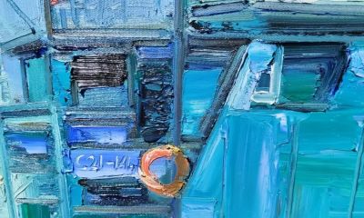 魏德君 油画丨肌理间藏着不经意的笔触痕迹，彰显艺术最动人的真诚 - 图画吧TUHUABA