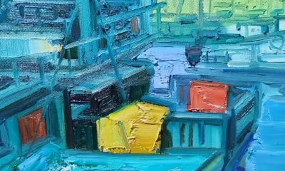 魏德君 油画丨肌理间藏着不经意的笔触痕迹，彰显艺术最动人的真诚 - 图画吧TUHUABA