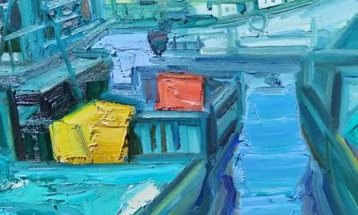 魏德君 油画丨肌理间藏着不经意的笔触痕迹，彰显艺术最动人的真诚 - 图画吧TUHUABA