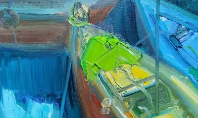 魏德君 油画丨肌理间藏着不经意的笔触痕迹，彰显艺术最动人的真诚 - 图画吧TUHUABA