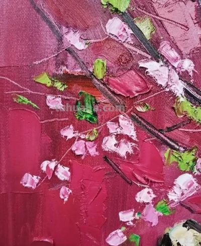 魏德君 油画丨肌理间藏着不经意的笔触痕迹，彰显艺术最动人的真诚 - 图画吧TUHUABA