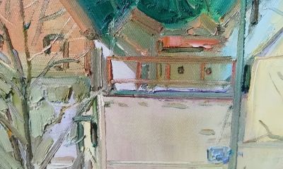 魏德君 油画丨肌理间藏着不经意的笔触痕迹，彰显艺术最动人的真诚 - 图画吧TUHUABA