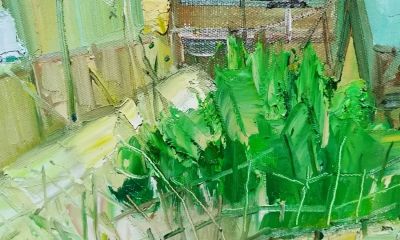 魏德君 油画丨肌理间藏着不经意的笔触痕迹，彰显艺术最动人的真诚 - 图画吧TUHUABA