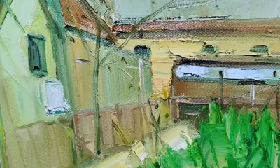 魏德君 油画丨肌理间藏着不经意的笔触痕迹，彰显艺术最动人的真诚 - 图画吧TUHUABA