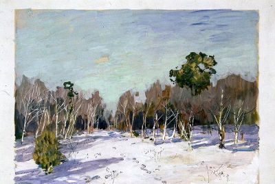 画家列维坦油画作品赏 - 图画吧TUHUABA