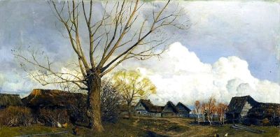 画家列维坦油画作品赏 - 图画吧TUHUABA