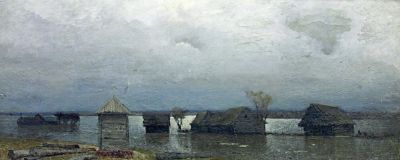 画家列维坦油画作品赏 - 图画吧TUHUABA