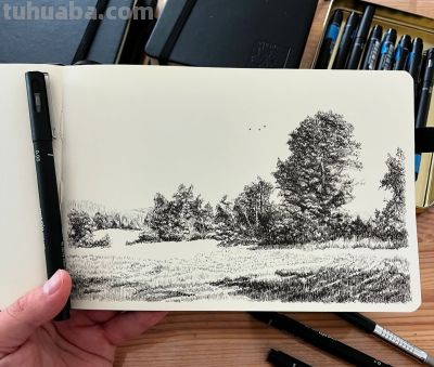 越简单，越高级：他的速写狠狠打脸“细节狂魔”，让人忍不住喜欢 - 图画吧TUHUABA